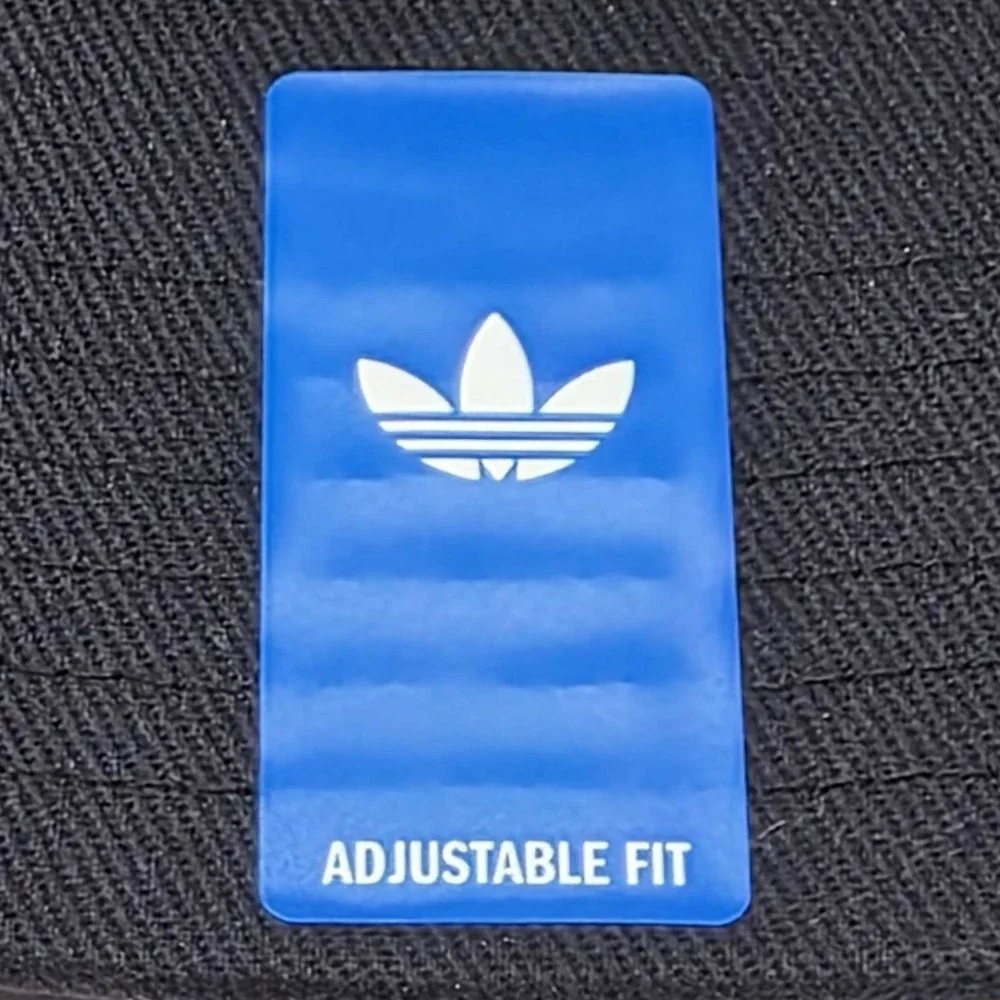 Adidas Originals Trefoil Adjustable Snapback Flatbill Hat Cap Black C153 NWT NEW